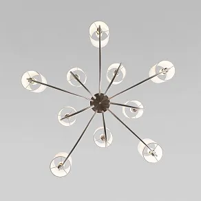 Подвесная люстра Eurosvet Abbey 60164/10 никель Smart