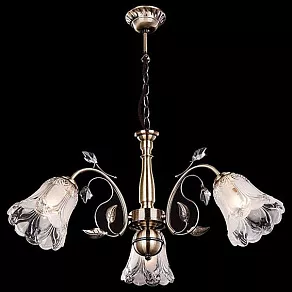 Подвесная люстра Eurosvet Orlando 30009/3 античная бронза