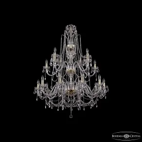 Подвесная люстра Bohemia Ivele Crystal 1411 1411/10+5+5/360/2d G