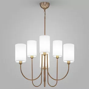 Люстра на штанге Eurosvet Abbey 60164/6 латунь