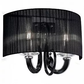 Бра Ideal Lux Swan SWAN AP2 NERO