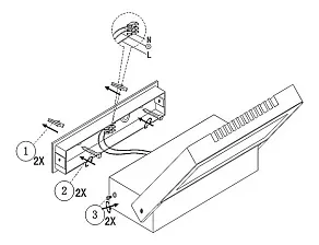 Светильник на штанге Globo Chana 34125