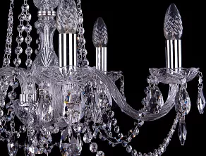 Подвесная люстра Bohemia Ivele Crystal 1402 1402/5/195/Ni
