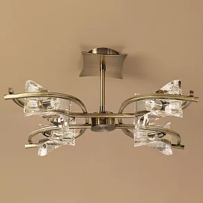 Люстра на штанге Mantra Krom Cuero 0862