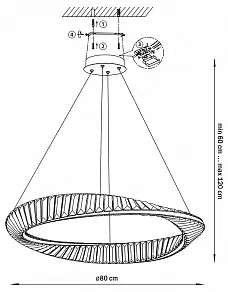 Подвесной светильник Lightstar Vidare 699083