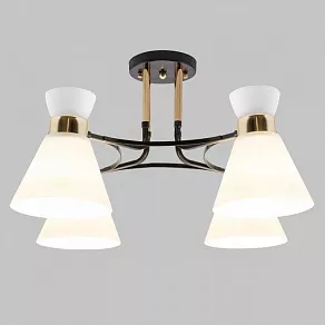Люстра на штанге Imex MD.5692 MD.5692-4-S-COFFEE+FGD