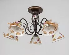 Люстра на штанге Abrasax Emilia MDK9424/5B Coffee