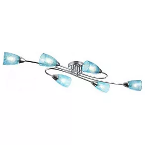 Потолочная люстра Freya Flash FR5104-CL-06-BL