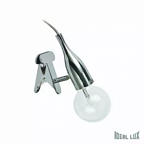 Настольная лампа офисная Ideal Lux Picchio PICCHIO AP1 CROMO