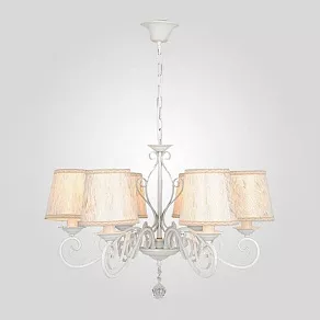 Подвесная люстра Eurosvet 60051 60051/6 белый с золотом