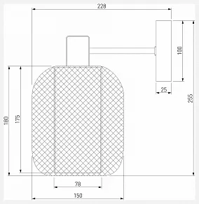 Бра Eurosvet Voile 30192/1 золото