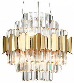 Подвесная люстра Natali Kovaltseva Ruby RUBY 81442/6C GOLD