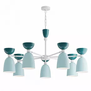 Подвесная люстра Maytoni Cloches MOD113PL-07BL