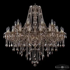Подвесная люстра Bohemia Ivele Crystal 1415 1415/20+10/400 G M721