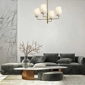 Люстра на штанге Freya Ceramics FR2029PL-04BS