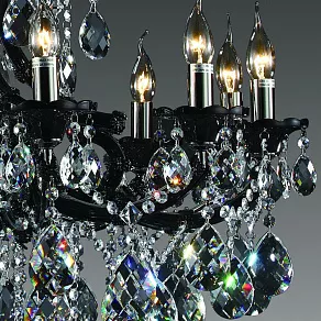 Подвесная люстра Lightstar Champa Nero 879137