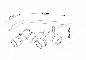 Спот Lucide Sirene-Led 17948/20/31