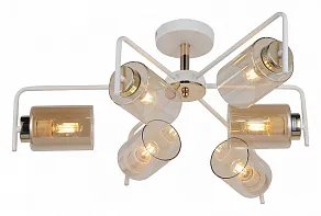 Люстра на штанге ILLUMICO  IL8248-6COU-79 WH GD
