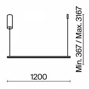 Подвесной светильник Maytoni Halo MOD246PL-L24BK