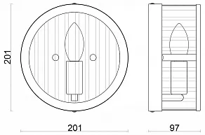 Накладной светильник Favourite Radiales 3099-1W