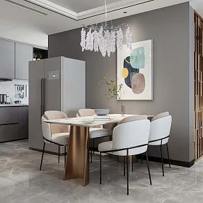 Подвесная люстра Arte Milano Веточка 230110.480.6.E14.H CR