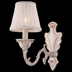 Бра Eurosvet 10001 10001/1 белый с золотом