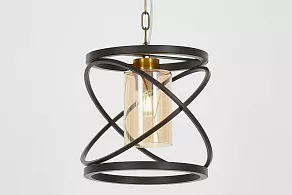 Подвесной светильник LUMINA DECO 8004 LDP 8004-1 BK+MD