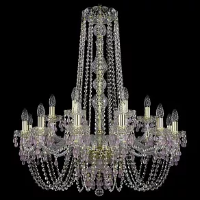 Подвесная люстра Bohemia Art Classic 11.24 11.24.12+6.300.h-94.Gd.V7010