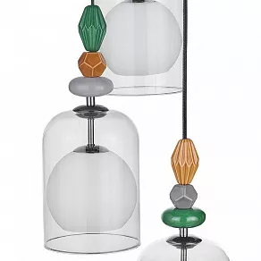 Подвесной светильник 33 идеи PND105 PND105.3.163S.003.KDC-S.26.TR-S.02.WH