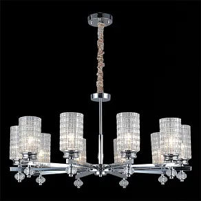 Подвесная люстра ILLUMICO  IL8678-10P-20 CR