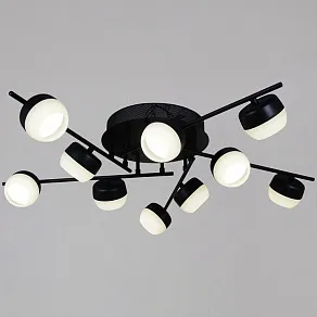 Люстра на штанге Reluce  11590-0.3-10 Black