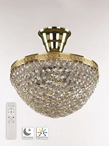 Потолочная люстра Bohemia Ivele Crystal 1932 19321/25IV/LED-DIM G