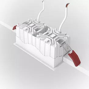 Встраиваемый светильник Maytoni Alfa DL043-02-10W3K-D-SQ-W