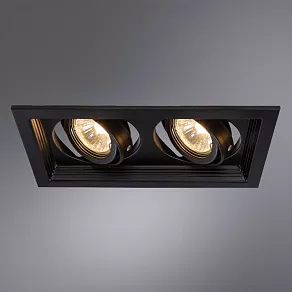 Встраиваемый светильник Arte Lamp Canis A6661PL-2BK
