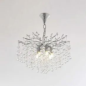 Подвесная люстра Arte Milano Веточка 230115.480.6.E14.F2 CR