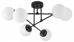 Люстра на штанге LUMINA DECO Fino TC 2003-6 BK