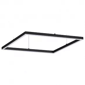 Подвесной светильник Ideal Lux Oracle ORACLE SLIM D50 SQUARE BK 3000K