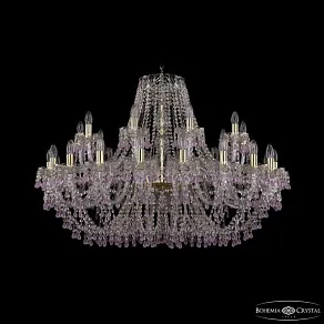 Подвесная люстра Bohemia Ivele Crystal 1410 1410/20+10/400 G V7010