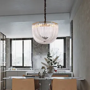 Подвесная люстра Arte Milano AM-97378 S.97378.D500.H380.E14.6 G