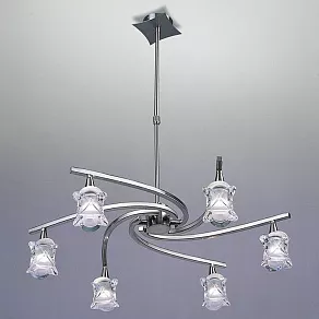 Люстра на штанге Mantra Rosa del desierto 0033