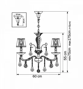 Подвесная люстра Lightstar Tempo 720066