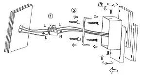 Накладной светильник DesignLed Shade GW-6809-12-BL-WW