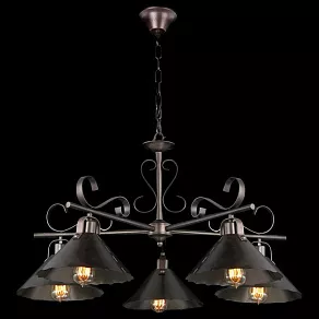 Подвесная люстра Maytoni Iron H104-55-R