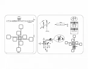 Потолочная люстра Ambrella Light FL FL516346