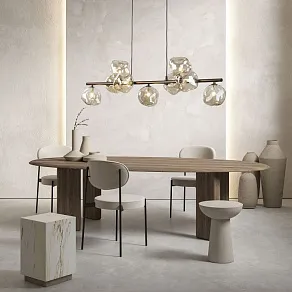 Подвесная люстра TK Lighting Lava Brown 11037 Lava Brown