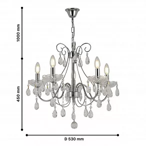 Подвесная люстра F-promo Selestine 2573-5P