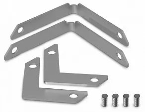 Соединитель угловой внутренний для треков встраиваемых Ambrella Light GL GL3615