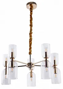Подвесная люстра Arte Lamp Charm A1623LM-10GO