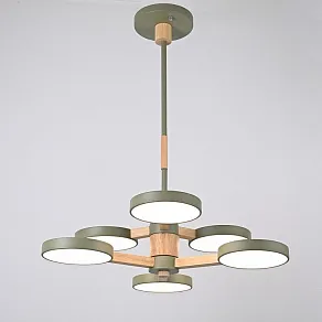 Люстра на штанге Imperiumloft TURNA Khaki TURNA-DBL01