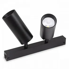 Светильник на штанге AM-Group SMART CYLINDER AM528 BK-220V-2X10W SMART